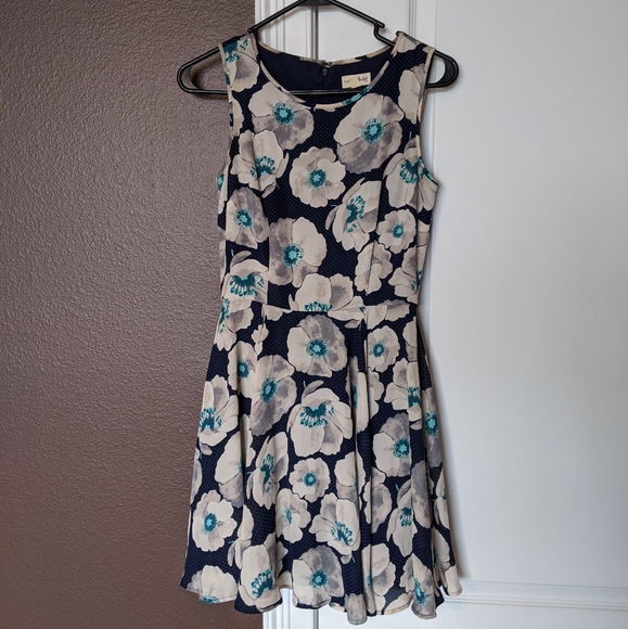 Maison Jules Sleeveless Fit-and-Flare Dress - Picture 2 of 5